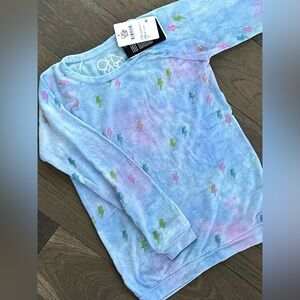 Chaser girls lightning bolt pullover
